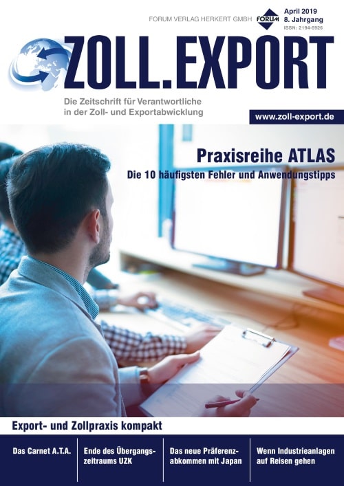 Ausgabe April 2019 Praxisreihe ATLAS