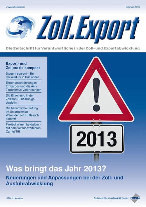 Ausgabe Februar 2013 Jahr 2013