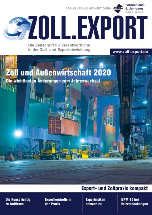 Ausgabe Februar 2020 Außenwirtschaft 2020