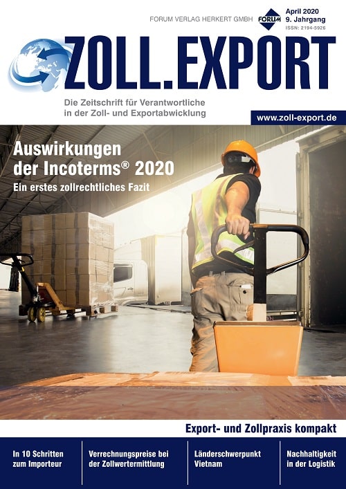 Ausgabe April 2020 Incoterms® 2020