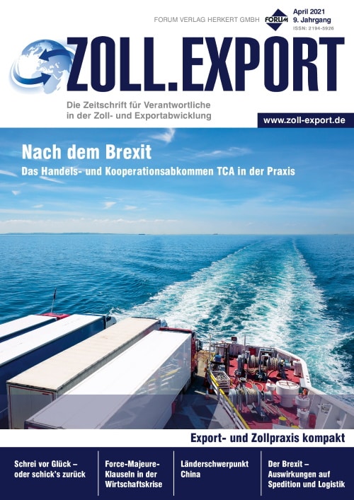 Ausgabe April 2021 Nach dem Brexit