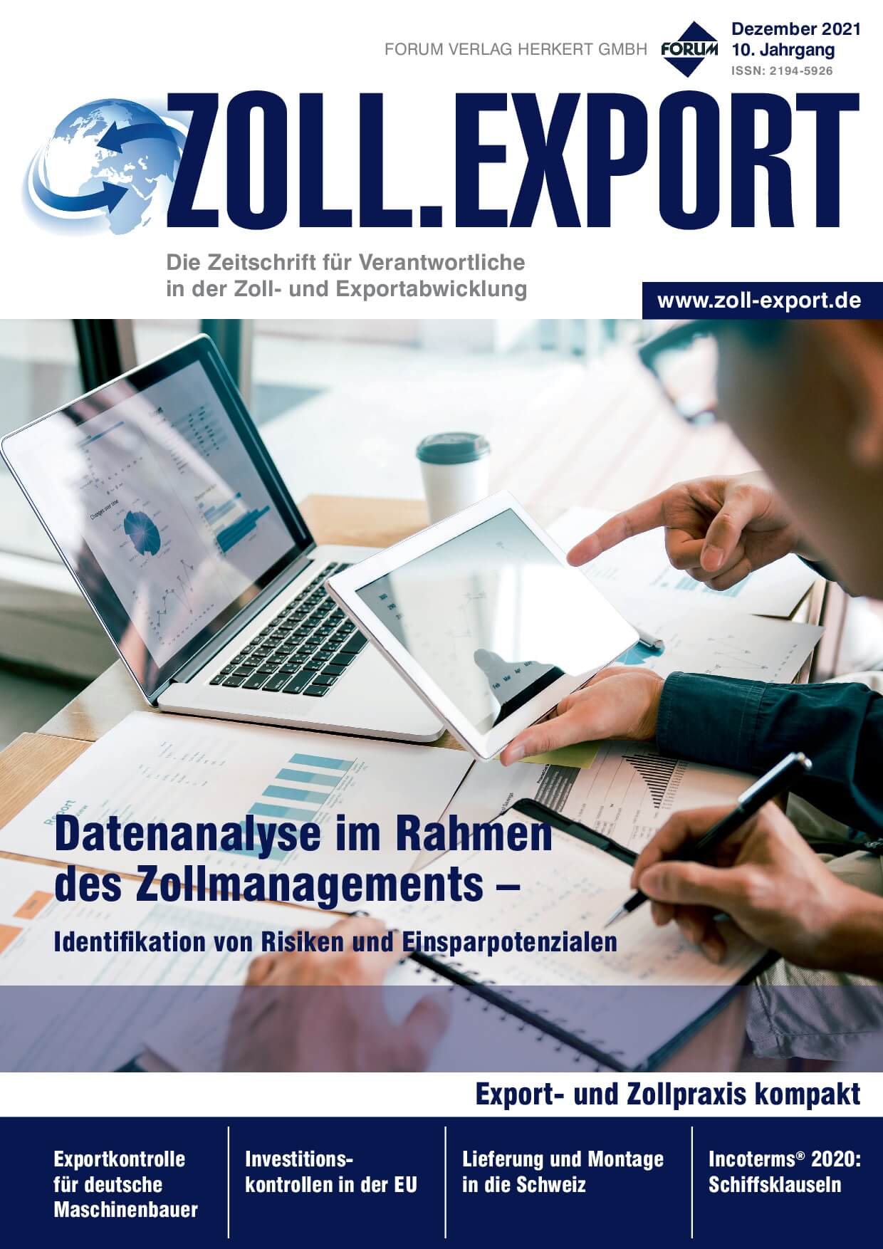 Cover der Dezember-Ausgabe 2021