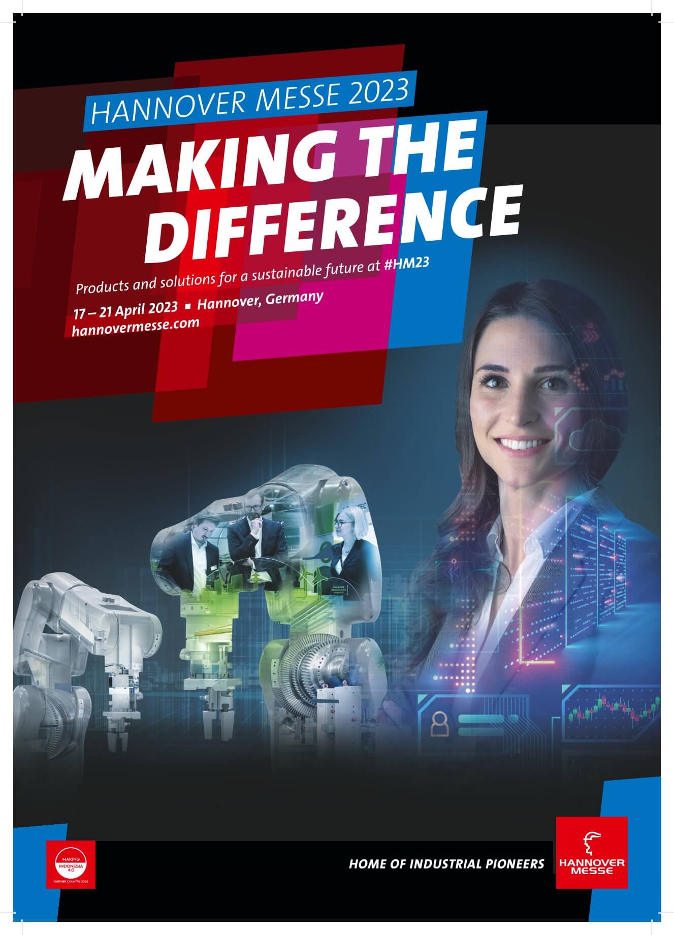 Hannover Messe 2023 –  Sichern Sie sich jetzt Ihre Messefreikarten!